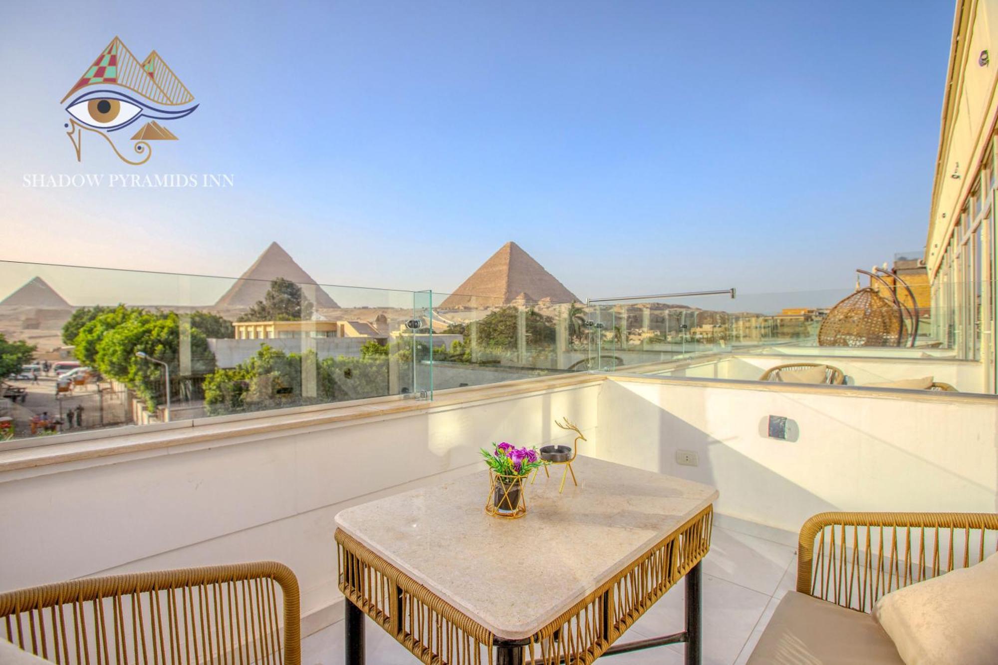 Kafret el-Gabal Shadow Pyramids Suites And Jacuzzi מראה חיצוני תמונה