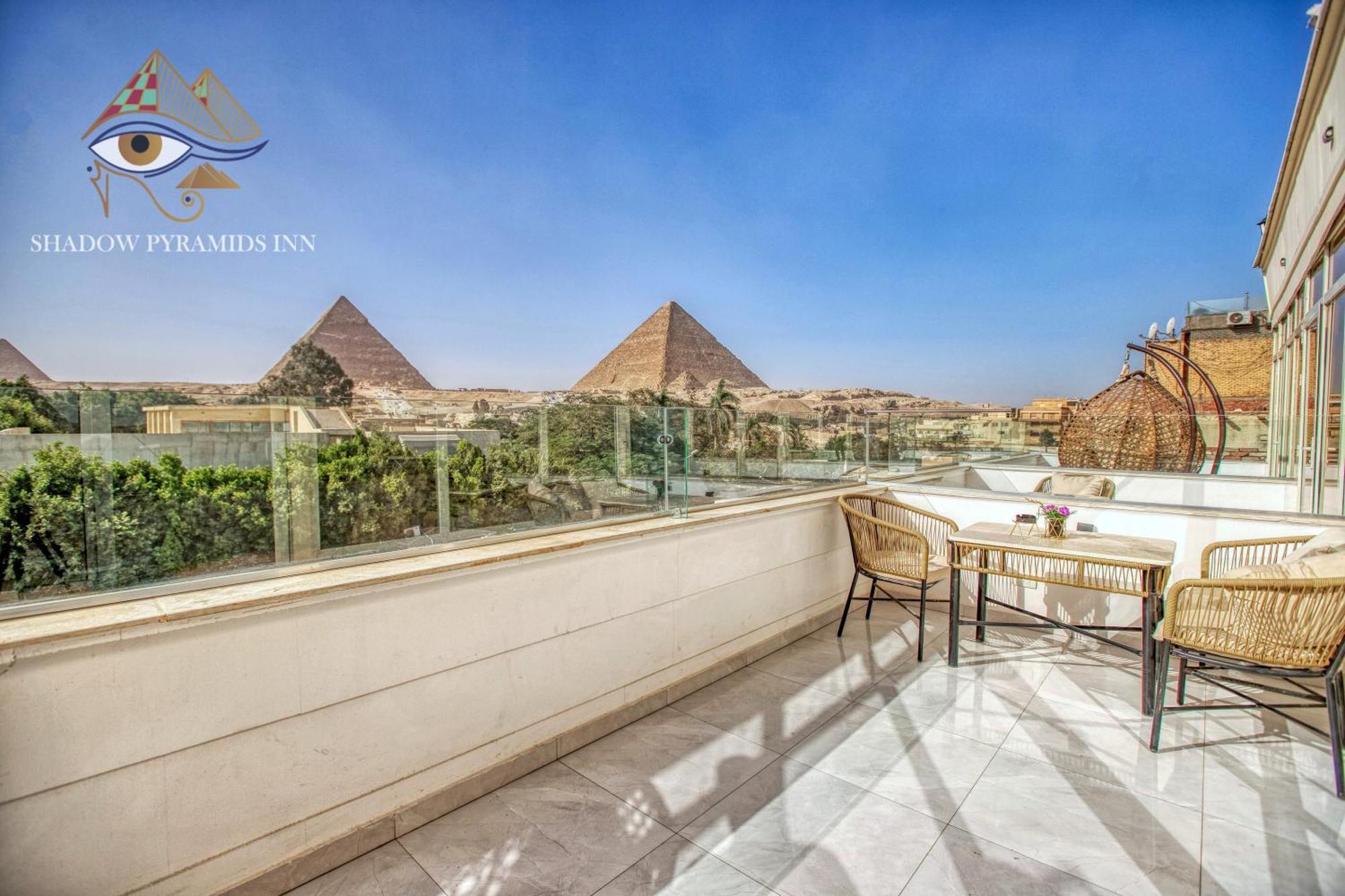 Kafret el-Gabal Shadow Pyramids Suites And Jacuzzi מראה חיצוני תמונה